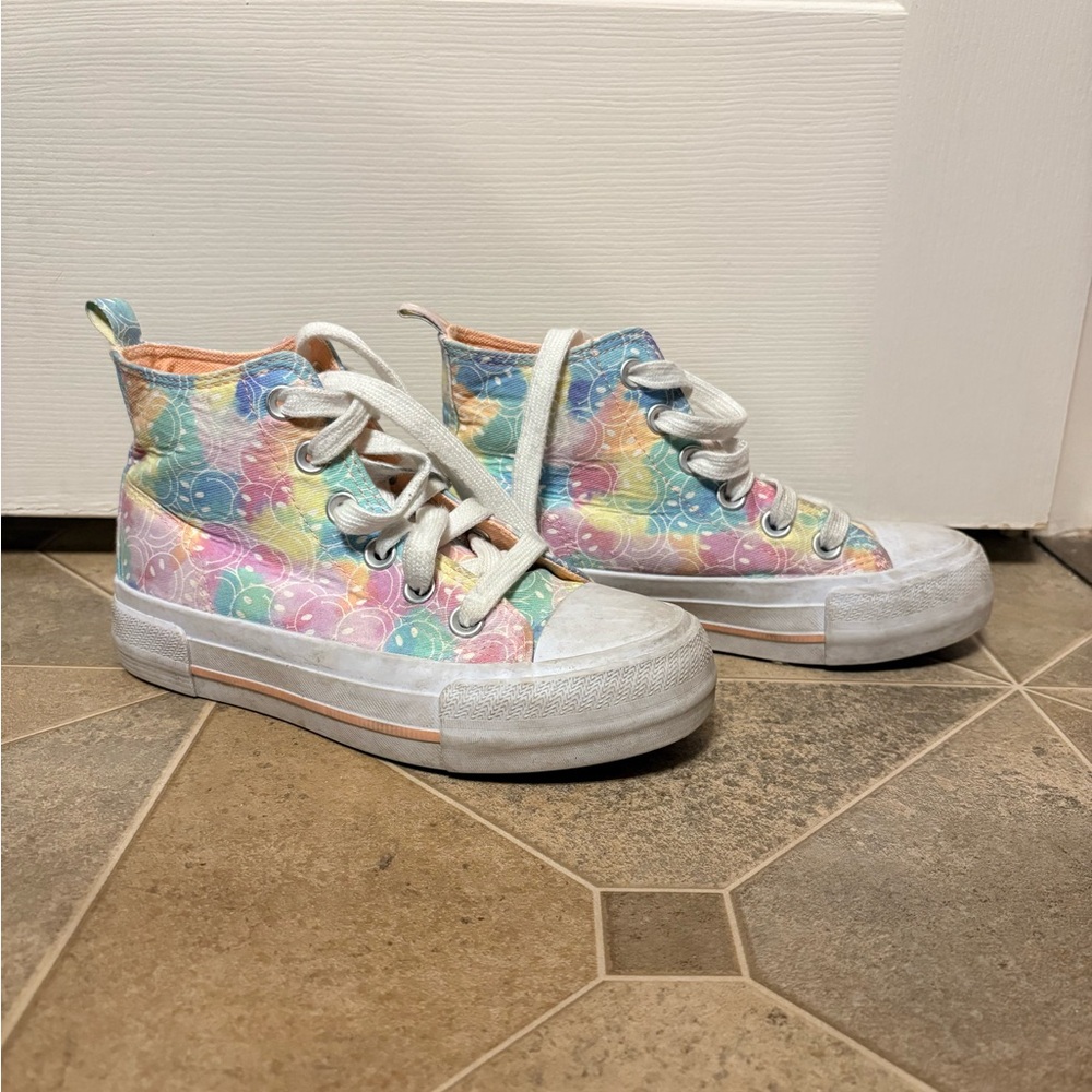 Wonder Nation Rainbow High-Top Sneakers